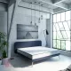 Boxspring avec tête de lit Skybox