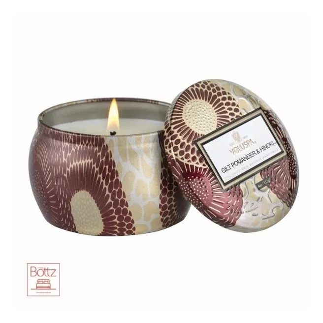 Bougie Voluspa - Gilt Pommander & Hinoki