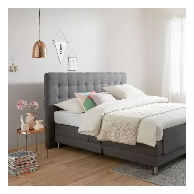 Boxspring avec tête de lit Pippa