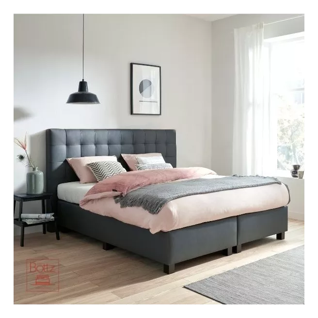 Boxspring avec tête de lit Pippa