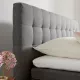 Boxspring avec tête de lit Pippa