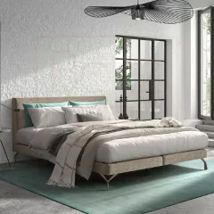 Boxspring avec tête de lit Loft Boxspring avec tête de lit Loft