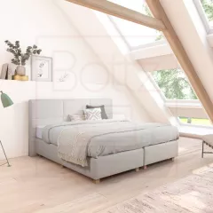 Boxspring avec tête London Boxspring avec tête London