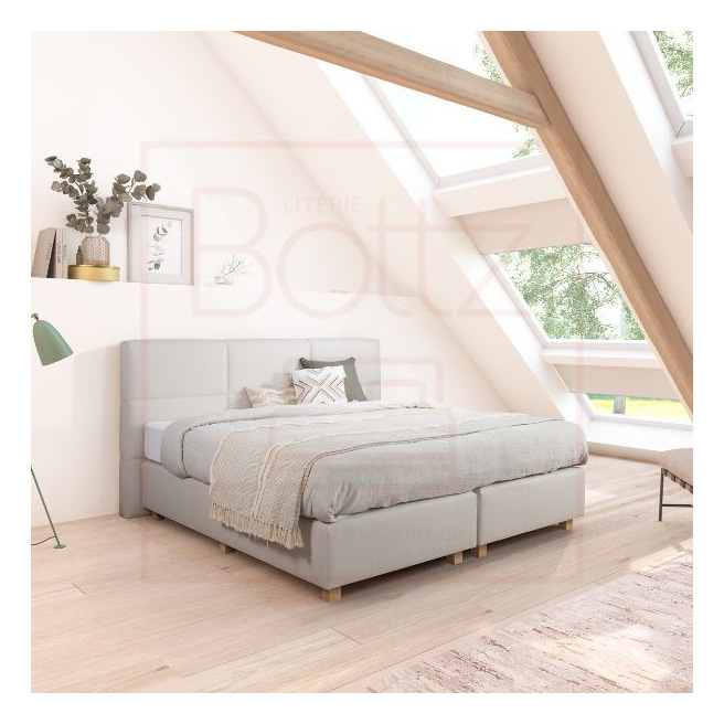 Boxspring avec tête London