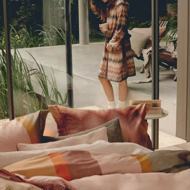 Housse de couette Vandyck "Blurred Lines" 240x220cm Housse de couette Vandyck "Blurred Lines" 240x220cm