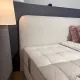 Destockage boxspring Styldecor avec tete de lit Versailles