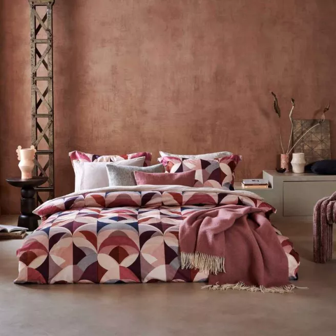 Housse de couette Vandyck "Scarlet" 240x220