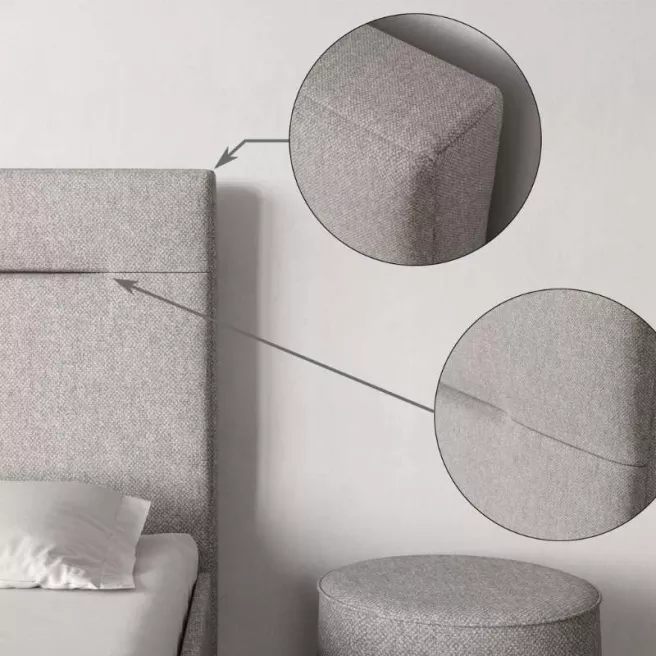 Boxspring Bottz avec tête Recto Stripe