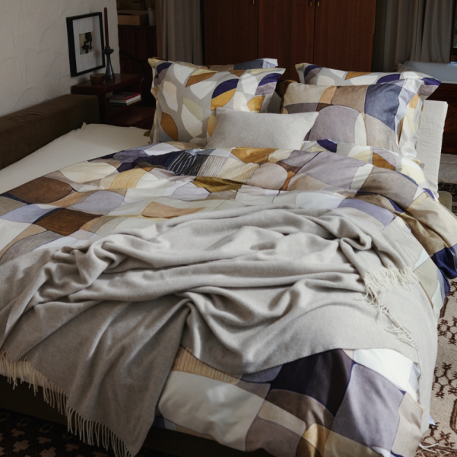 Housse de couette Vandyck "Leafcode" 240x220 cm