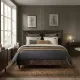 Boxspring avec tête Pillow