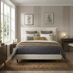 Boxspring avec tête Pillow