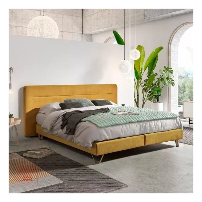 Boxspring avec tête Stripe