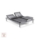 DESTOCKAGE 90x200 cm - Sommier Futura Plus électrique 4 moteurs avec translation