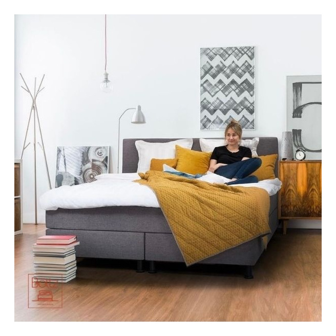 Boxspring avec tête Boston